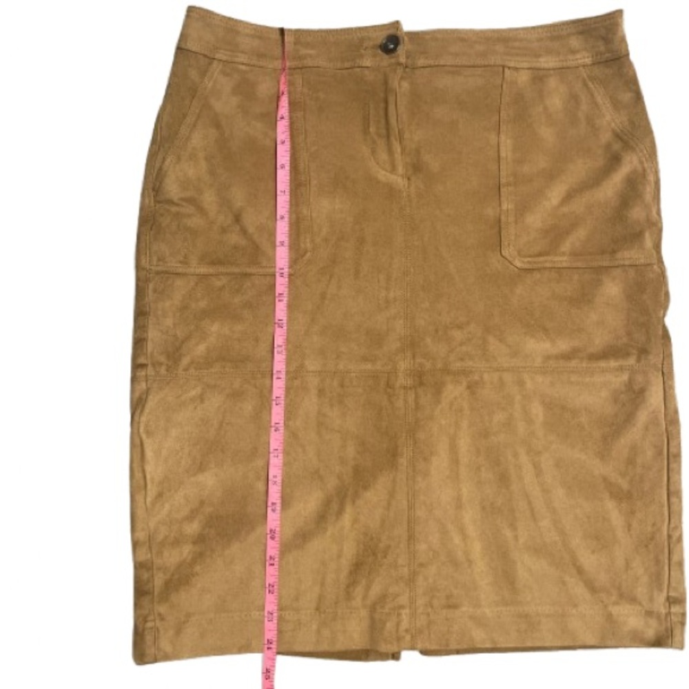Liz Claiborne Tan A-Line Skirt